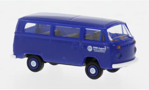 Coche miniatura Volkswagen T2 1/87 Brekina Kombi 1973 THW Jugend NRW 1:87 Volkswagen T2 1/87 Brekina Kombi 1973 THW Jugend NRW 1:87 coche miniatura