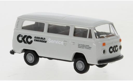 Coche miniatura Volkswagen T2 1/87 Brekina Kombi Kaelble-Gmeinder-Service 1973 Volkswagen T2 1/87 Brekina Kombi Kaelble-Gmeinder-Service 1973 coche miniatura