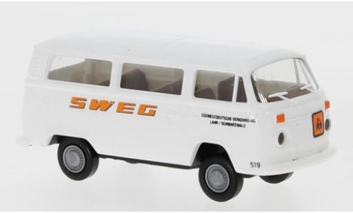 Coche miniatura Volkswagen T2 1/87 Brekina Kombi SWEG 1972 Volkswagen T2 1/87 Brekina Kombi SWEG 1972 coche miniatura