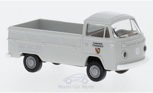 Volkswagen T2 A 1/87 Brekina Pritsche Gemeinde Teningen coche miniatura