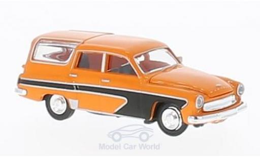 Coche miniatura Wartburg 311 1/87 Brekina Camping naranja/negro Wartburg 311 1/87 Brekina Camping naranja/negro coche miniatura