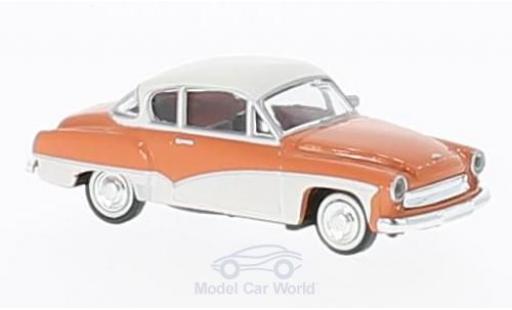 Coche miniatura Wartburg 311 1/87 Brekina Coupe rosa/blanco Wartburg 311 1/87 Brekina Coupe rosa/blanco coche miniatura