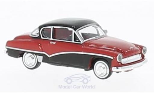 Coche miniatura Wartburg 311 1/87 Brekina Coupe rojo/negro Wartburg 311 1/87 Brekina Coupe rojo/negro coche miniatura