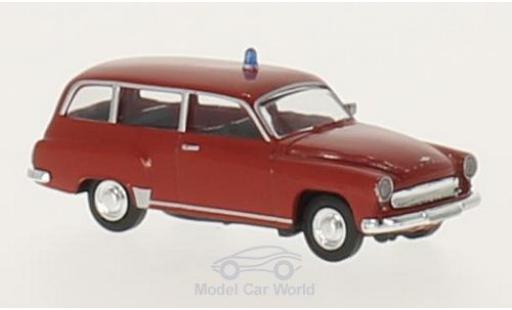 Coche miniatura Wartburg 311 1/87 Brekina Kombi Feuerwehr Wartburg 311 1/87 Brekina Kombi Feuerwehr coche miniatura