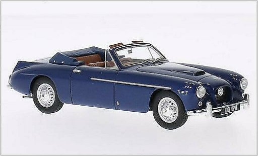 Bristol 405 cabriolet 1/43 Matrix DHC Abbot metalico azul coche miniatura