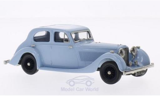 Coche miniatura Bentley 4.5 1/43 Brooklin 4 1/4 Litre 4-door Barker azul 1936 Bentley 4.5 1/43 Brooklin 4 1/4 Litre 4-door Barker azul 1936 coche miniatura