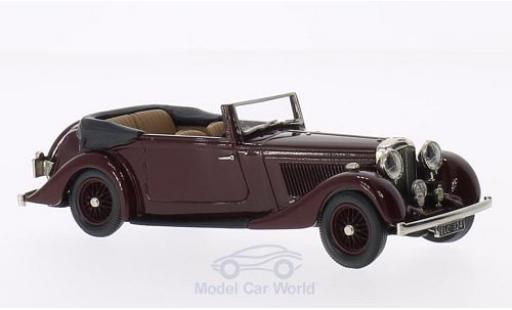 Coche miniatura Bentley 4.5 1/43 Brooklin 4 1/4 Litre DHC Park Ward rojo 1936 Bentley 4.5 1/43 Brooklin 4 1/4 Litre DHC Park Ward rojo 1936 coche miniatura