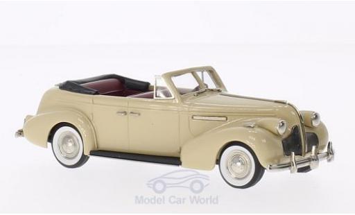 Coche miniatura Buick Century 1/43 Brooklin Convertible Phaeton M61-C beige 1939 Buick Century 1/43 Brooklin Convertible Phaeton M61-C beige 1939 coche miniatura