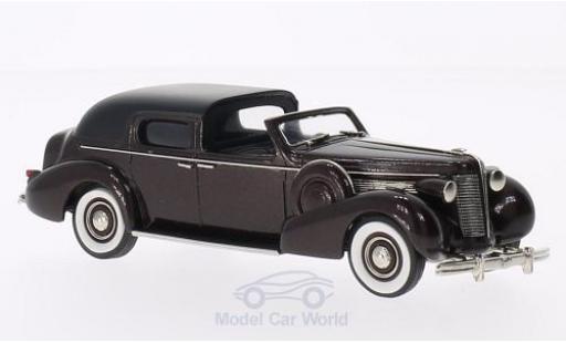 Coche miniatura Buick Limited 1/43 Brooklin Town Car by Derham metalico marron/negro 1938 Buick Limited 1/43 Brooklin Town Car by Derham metalico marron/negro 1938 coche miniatura