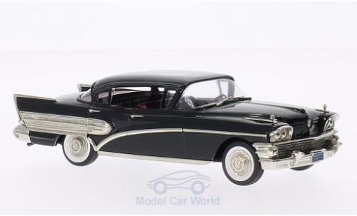 Coche miniatura Buick Roadmaster 1/43 Brooklin 75 Hardtop negro 1958 Buick Roadmaster 1/43 Brooklin 75 Hardtop negro 1958 coche miniatura