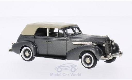 Buick Special 1/43 Brooklin 4-door Phaeton M-40C metalico gris/beige 1938 coche miniatura