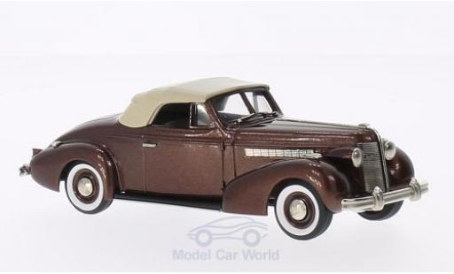 Buick Special 1/43 Brooklin Convertible Coupe M46-C metalico marron/marron 1937 coche miniatura