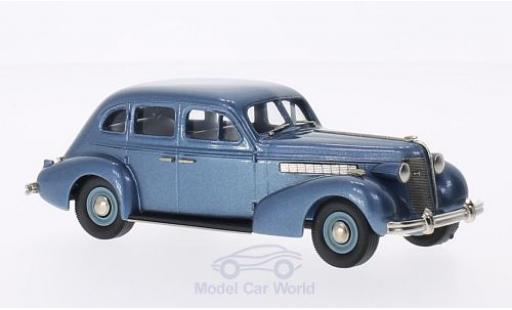 Buick Special 1/43 Brooklin Plain Back 4-door Sedan M-47 metalico azul 1937 coche miniatura
