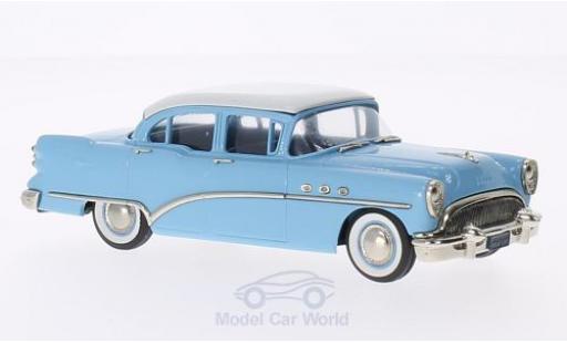 Buick Special 1/43 Brooklin Sedan azul/blanco 1954 coche miniatura