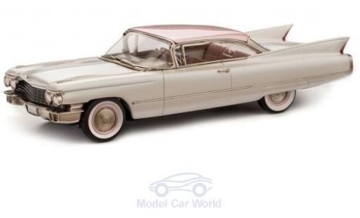 Coche miniatura Cadillac Series 62 1/43 Brooklin Coupe metalico blanco/metalico rosa 1960 Cadillac Series 62 1/43 Brooklin Coupe metalico blanco/metalico rosa 1960 coche miniatura