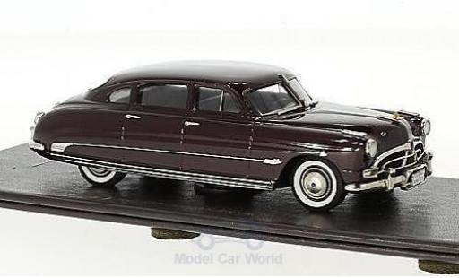 Coche miniatura Hudson Hornet 1/43 Brooklin 4-Door Sedan rojo 1951 Hudson Hornet 1/43 Brooklin 4-Door Sedan rojo 1951 coche miniatura