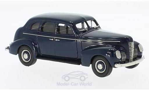 Coche miniatura Nash Ambassador 1/43 Brooklin Eight 4-Door Sedan azul 1939 Nash Ambassador 1/43 Brooklin Eight 4-Door Sedan azul 1939 coche miniatura
