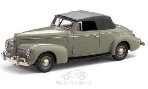Coche miniatura Nash Ambassador 1/43 Brooklin Eight Convertible gris 1940 Nash Ambassador 1/43 Brooklin Eight Convertible gris 1940 coche miniatura