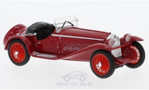 Coche miniatura Alfa Romeo 1750 1/43 Brumm GS Zagato rojo RHD 1931 Alfa Romeo 1750 1/43 Brumm GS Zagato rojo RHD 1931 coche miniatura