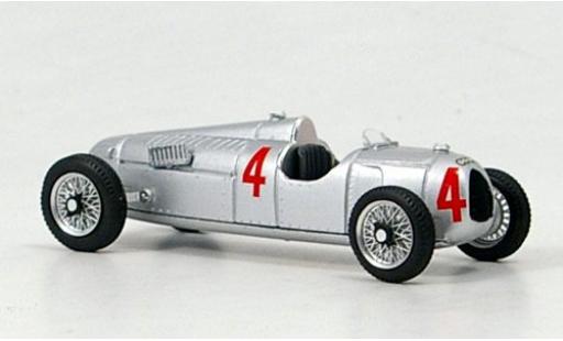 Auto Union Typ C 1/43 Brumm No.4 GP Nürburgring 1936 coche miniatura