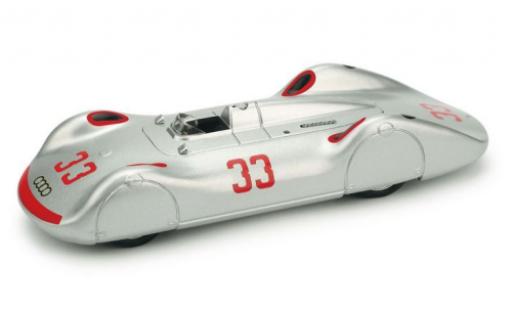 Auto Union Typ C 1/43 Brumm Stromlinie No.33 Avus 1937 L.Fagioli coche miniatura