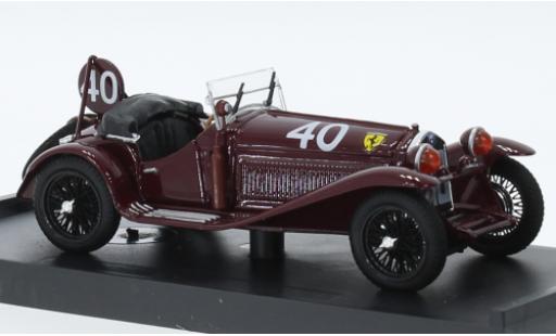Alfa Romeo 8C 1/43 Brumm 2300 RHD No.40 Scuderia Ferrari 24h Spa 1932 coche miniatura