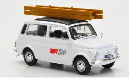 Autobianchi 500 1/43 Brumm Giardiniera SIP - Societa Telefonico Italiana 1972 coche miniatura