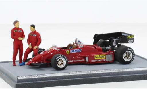 Coche miniatura Ferrari 126 1/43 Brumm C4 turbo formule 1 1984 Ferrari 126 1/43 Brumm C4 turbo formule 1 1984 coche miniatura