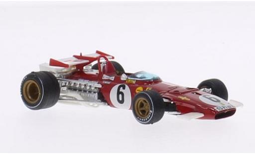 Coche miniatura Ferrari 312 1/43 Brumm B No.6 formule 1 GP Italie 1970 Ferrari 312 1/43 Brumm B No.6 formule 1 GP Italie 1970 coche miniatura