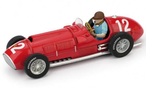 Coche miniatura Ferrari 375 1/43 Brumm F1 No.12 formule 1 GP Angleterre 1951 Ferrari 375 1/43 Brumm F1 No.12 formule 1 GP Angleterre 1951 coche miniatura