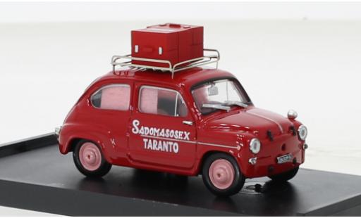 Coche miniatura Fiat 600 1/43 Brumm D Berlina Taranto 1975 Fiat 600 1/43 Brumm D Berlina Taranto 1975 coche miniatura