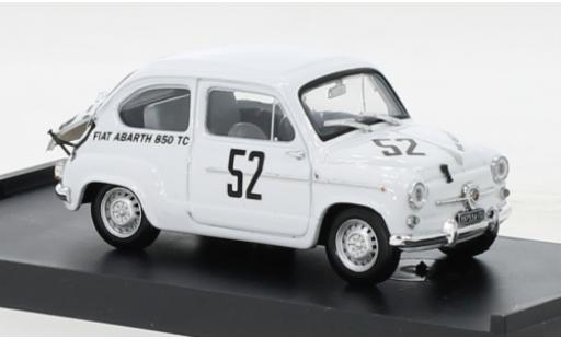 Coche miniatura Abarth 850 1/43 Brumm Fiat TC No.52 500km Nuerburgring 1962 Abarth 850 1/43 Brumm Fiat TC No.52 500km Nuerburgring 1962 coche miniatura
