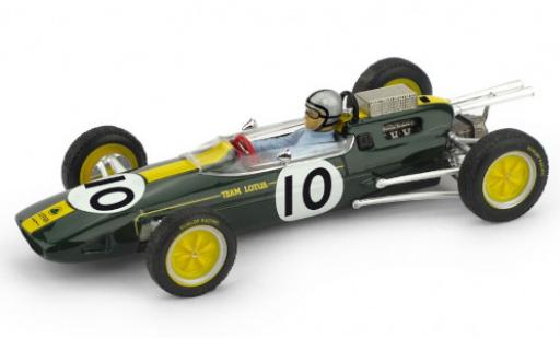 Coche miniatura Lotus 25 1/43 Brumm No.10 Team formule 1 GP Mexiko 1963 Lotus 25 1/43 Brumm No.10 Team formule 1 GP Mexiko 1963 coche miniatura