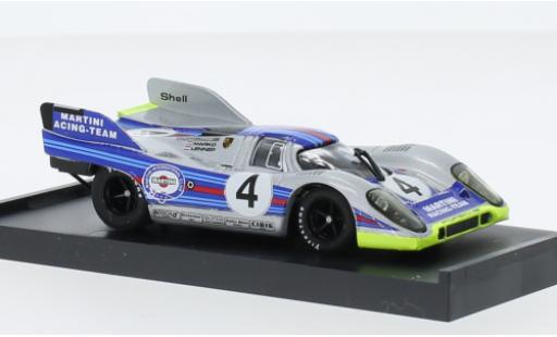 Coche miniatura Porsche 917 1971 1/43 Brumm K No.4 Martini Racing Team Martini 1000km Monza Porsche 917 1971 1/43 Brumm K No.4 Martini Racing Team Martini 1000km Monza coche miniatura