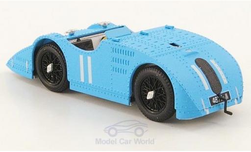 Bugatti 32 1/43 Brumm Type Tank No.11 GP Frankreich 1923 P. De Vizcaya coche miniatura