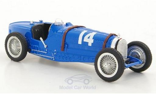 Coche miniatura Bugatti Type 59 1/43 Brumm No.14 Formel 1 GP Frankreich 1934 T.Nuvolari Bugatti Type 59 1/43 Brumm No.14 Formel 1 GP Frankreich 1934 T.Nuvolari coche miniatura