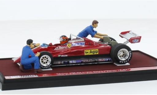 Ferrari 126 1/43 Brumm C2 turbo Formel 1 Test Fiorano 1982 1:43 coche miniatura