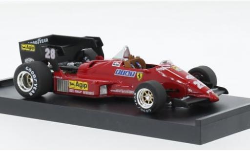 Ferrari 126 1/43 Brumm C4 turbo No.28 Formel 1 GP Belgien 1984 1:43 coche miniatura