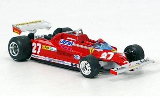 Ferrari 126 1/43 Brumm CK Turbo No.27 Scuderia Formel 1 GP Italien 1981 G.Villeneuve coche miniatura