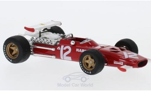 Coche miniatura Ferrari 312 P 1/43 Brumm F1 No.12 Formel 1 GP Mexiko 1969 P.Rodriguez Ferrari 312 P 1/43 Brumm F1 No.12 Formel 1 GP Mexiko 1969 P.Rodriguez coche miniatura