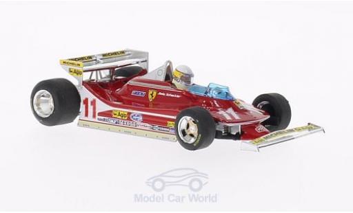 Coche miniatura Ferrari 312 T4 1/43 Brumm T4 No.11 GP Monaco 1979 J.Scheckter Ferrari 312 T4 1/43 Brumm T4 No.11 GP Monaco 1979 J.Scheckter coche miniatura