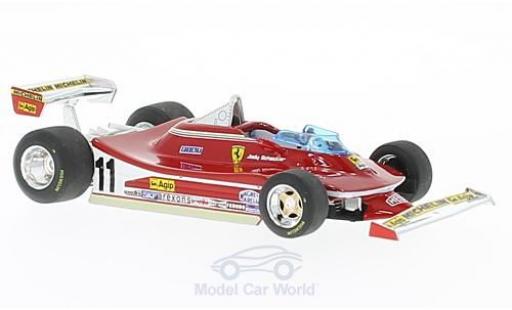 Coche miniatura Ferrari 312 1/43 Brumm T4 No.11 und 12 Formel 1 1979 Presentation Fiorano J.Scheckter/G.Villeneuve Ferrari 312 1/43 Brumm T4 No.11 und 12 Formel 1 1979 Presentation Fiorano J.Scheckter/G.Villeneuve coche miniatura