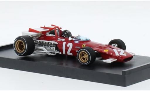 Coche miniatura Ferrari 312 1/43 Brumm B No.12 Scuderia Formel 1 GP Österreich 1970 1:43 Ferrari 312 1/43 Brumm B No.12 Scuderia Formel 1 GP Österreich 1970 1:43 coche miniatura