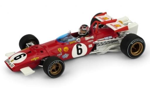 Coche miniatura Ferrari 312 1/43 Brumm B No.6 Scuderia Formel 1 GP Italien 1970 avec figurine de conducteur I.Giunti Ferrari 312 1/43 Brumm B No.6 Scuderia Formel 1 GP Italien 1970 avec figurine de conducteur I.Giunti coche miniatura