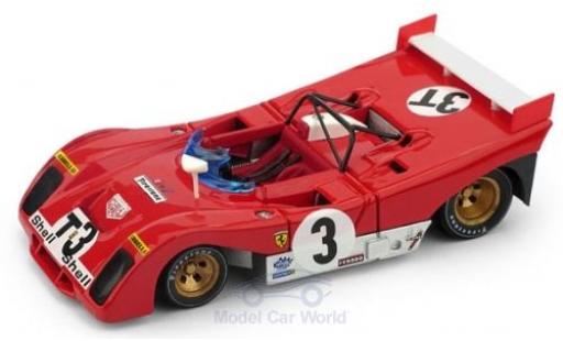 Coche miniatura Ferrari 312 1/43 Brumm PB RHD No.3T Targa Florio 1972 T-Car A.Merzario/S.Munari Ferrari 312 1/43 Brumm PB RHD No.3T Targa Florio 1972 T-Car A.Merzario/S.Munari coche miniatura