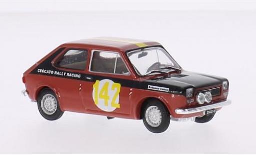 Coche miniatura Fiat 127 1/43 Brumm No.142 Ceccato Rally Racing Rallye 2 Valli 1972 P.Ceccato Fiat 127 1/43 Brumm No.142 Ceccato Rally Racing Rallye 2 Valli 1972 P.Ceccato coche miniatura