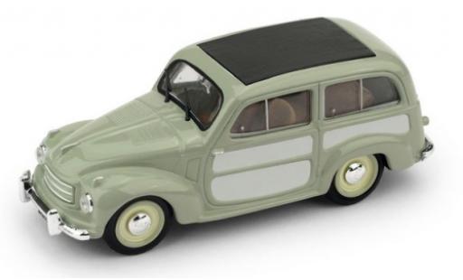 Fiat 500 1/43 Brumm C Belvedere verde/gris 1951 coche miniatura