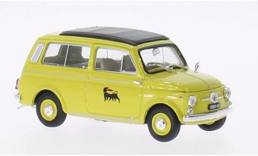 Fiat 500 1/43 Brumm Giardiniera Agip 1960 coche miniatura