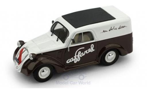 Fiat 500 1/43 Brumm B Furgone Caffarel Chocolate 1950 coche miniatura
