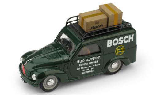 Fiat 500 1/43 Brumm C Furgone Bosch 1950 avec Rack de toit et charge coche miniatura